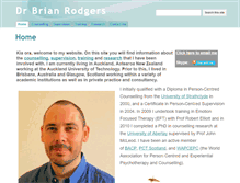 Tablet Screenshot of drbrianrodgers.com